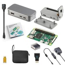 Vilros Raspberry Pi Zero WH Basic Silver Metal-Passive Cooling Starter Kit  picture