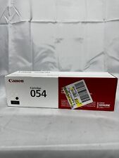 Canon 054 Black Toner Cartridge 3024C001 Genuine Original OEM - NEW/SEALED picture