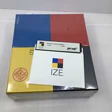 Rare Vintage Computer Software Demo Copy NOS Persoft IZE Open Your IZE 1988 picture