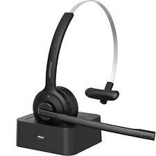 Mpow M5 Pro Call Center Headset with Microphone Wireless Headphone For Phone picture