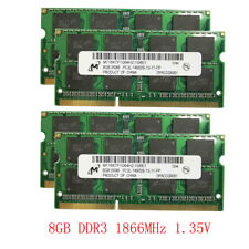 32GB 16GB 8GB 4GB DDR3L 1866MHz PC3L-14900S 1.35V CL13 Laptop RAM For Micron LOT picture