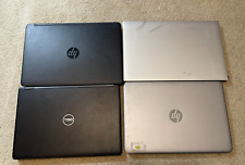 Lot of 4 laptops - 2x HP, 1x Dell, 1x Misc - As Is picture