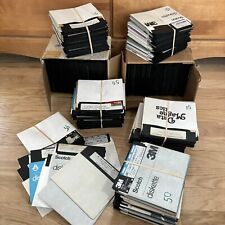 USED Vintage Lot of 465+ 5.25 Floppy Disks 400 800 800XL - Sold As Blank picture