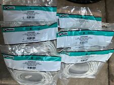 Panduit UTPCH20Y 20’  Off White Patch Cord Cat 5e - 6 Qty Lot picture