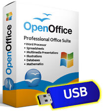 Open Office Software Suite for Windows-Word Processing-Home-Student-Business-USB picture