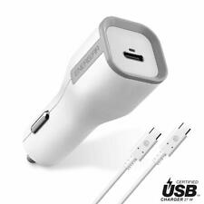 27W USB-C PD Car Charger PLUS USB-C to C Cable, UL-Listed and USB-IF Certified picture