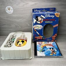 Vintage Disney Mickey Mouse Wired Computer Mouse KidzMouse PC MAC Rare 2003 USED picture
