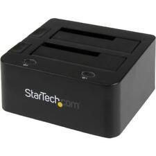 NEW StarTech UNIDOCKU33 Dual-Bay USB 3.0 to SATA and IDE Hard Drive Docking picture