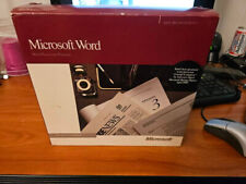 Microsoft Word 4.0 MAC with serial - complete in box picture