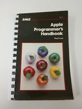 Apple Programmer's Handbook By Paul Irwin (SAMS, 1984) RARE First Edition/Print  picture