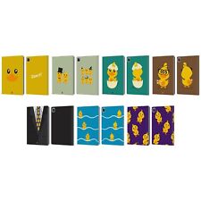 HEAD CASE DESIGNS KAWAII DUCK LEATHER BOOK WALLET CASE COVER FOR APPLE iPAD picture