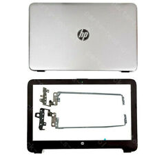 NEW Silver For HP 15AY 15-AY Series LCD Back Cover+Front bezel+Hinges 854987-001 picture