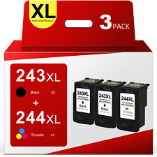 High Yield PG-243XL CL-244XL Ink Cartridge compatible for Canon MG2924 2950 Lot picture