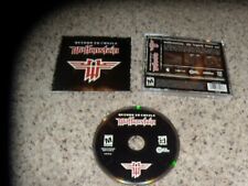 Return to Castle Wolfenstein (PC, 2001) Near Mint Game with key picture