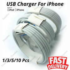 For iPhone 6 7 8 Plus X XR XS 11 12 13 14 3/6FT USB Charger Cable Data Cord Lot picture