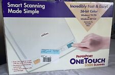 PAPERPORT ONE TOUCH 5300 SCANNER 36-BIT COLOR WINDOWS 95/98 OR NT 4.0 NOS picture