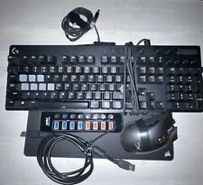 Computer peripherals lot /Logitech keyboard red switches backlight/CORSAIR/works picture