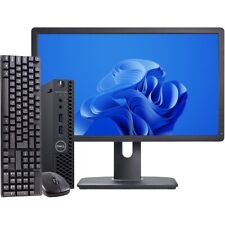 Dell OptiPlex Desktop Computer PC Intel i5 8GB RAM 256GB SSD 20in LCD Windows 11 picture