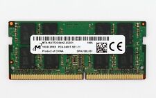 Micron 32GB (2x16GB) DDR4 2400MHz Laptop PC4-19200 SODIMM MTA16ATF2G64HZ-2G3E1 picture