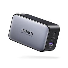 UGREEN 65W USB C Charger, Nexode 3 Ports GaN Fast Charger Block Compact Foldab picture