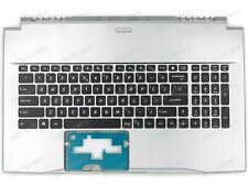 FOR MSI 957-17F33E-C20 Palmrest Keyboard US-International silver picture