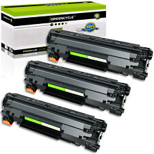 GREENCYCLE 3PK CRG-126 CRG-128 Black Toner Compatible For Canon LBP6200d Printer picture
