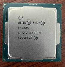 Intel Xeon e-2224g CPU 3.5-4.7GHz Turbo 4c/4t LGA 1151 Coffee Lake 71w processor picture