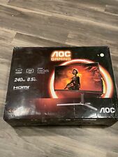 AOC CQ27G3Z 27” Curved Gaming Monitor, QHD 2K 2560x1440, 1000R VA, 240 HZ 0.5ms picture