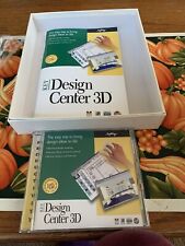 KEY DESIGN CENTER 3-D 3D - WINDOWS PC / APPLE MAC CD 1997 New Open Box picture