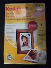 Kodak Premium Prof. Photo Paper Instant Dry Studio Gloss 4x6 20 count New Sealed picture