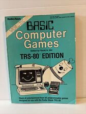 Radio Shack Vol II BASIC Computer Games TRS-80 Edition David H Ahl picture
