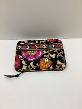 Vera Bradley Suzani zippered tablet sleeve w/ card 9” x 6.5” NWOT ipad kindle picture