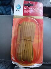 Vintage AT&T 15901 - Phone cable 4.3 m (15901) Sealed Pkg Gold Standard picture