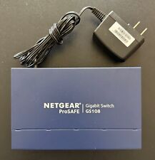 Netgear ProSAFE 8 Port Gigabit Ethernet Switch GS108 picture