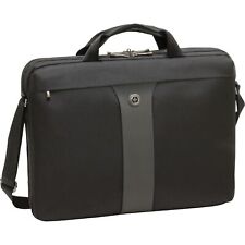 Wenger Legacy laptop bag, 17 inches, Slim case, Black/Gray picture