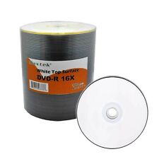 600 Maxtek 16x White Top Blank DVD-R DVDR Disc Media Wholesale Bulk Lot picture