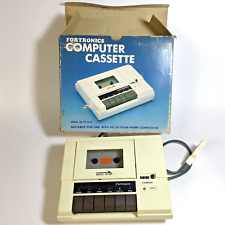 Fortronics PC-7018 Computer Cassette Data Unit w/ Box for VIC 20 VIC64 Vintage picture