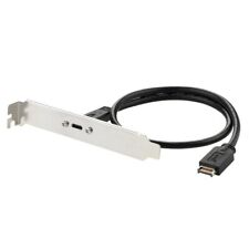 50CM USB 3.1 Front Panel Header Type E To Type C Motherboard Extension Cable picture