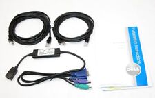 QTY 4 NEW Dell 890RF PS/2 SIP Cables for 180AS 2161DS 2162DS 4322DS KVM Switch picture