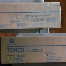 New Genuine OEM Konica Minolta Toner Cartridge  YELLOW TN210Y picture