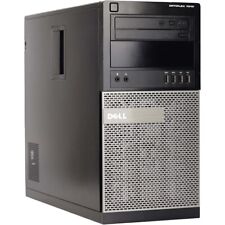 Dell Desktop i7 Computer Tower 16GB RAM 256GB SSD Windows 10 Pro Wi-Fi DVD/RW picture