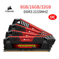 Corsair REVENGE Pro 32GB 16GB 8GB 4G DDR3 OC 2133MHz PC3-17000U Memory Red DE picture