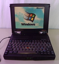 Vintage Texas Instruments TravelMate 5100 TM5100 P90 Laptop Windows 95 MS DOS picture
