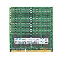 LOT Samsung 8GB 2RX8 PC3L-12800 DDR3-1600Mhz 1.35V Laptop Memeory RAM SODIMM Kit picture