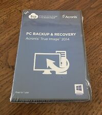 Acronis True Image 2014 PC Backup and Recovery. NIB picture