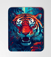 Ferocious Tiger In The Jungle Mouse Pad 8
