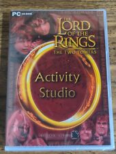 The Lord Of The Rings The Two Towers Activity Studio for PC Rare Collectible  picture