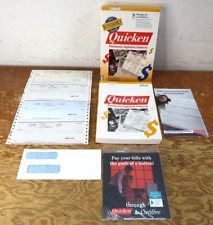 Vintage Quicken 1.0 New Windows Version 1991 IBM PC MISSING the Disks picture