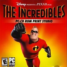 Disney Pixar Film The Incredibles PC CD-Rom Print Studio Software Good picture