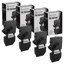 LD Compatible Kyocera TK-5242K Black Toner 4-Pack for ECOSYS M5526cdw, P5026cdw picture